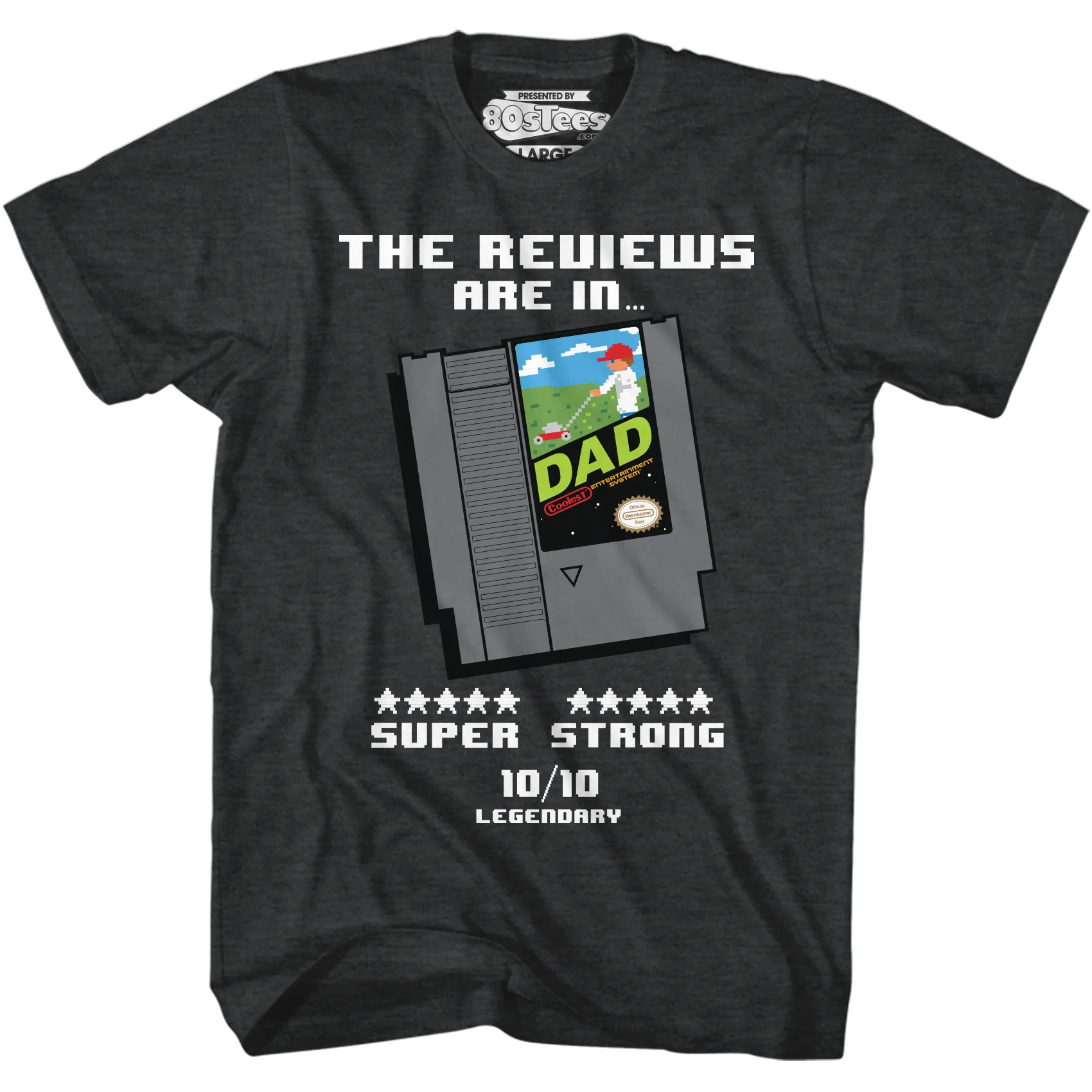 Video Game Cartridge Fathers Day Tshirt